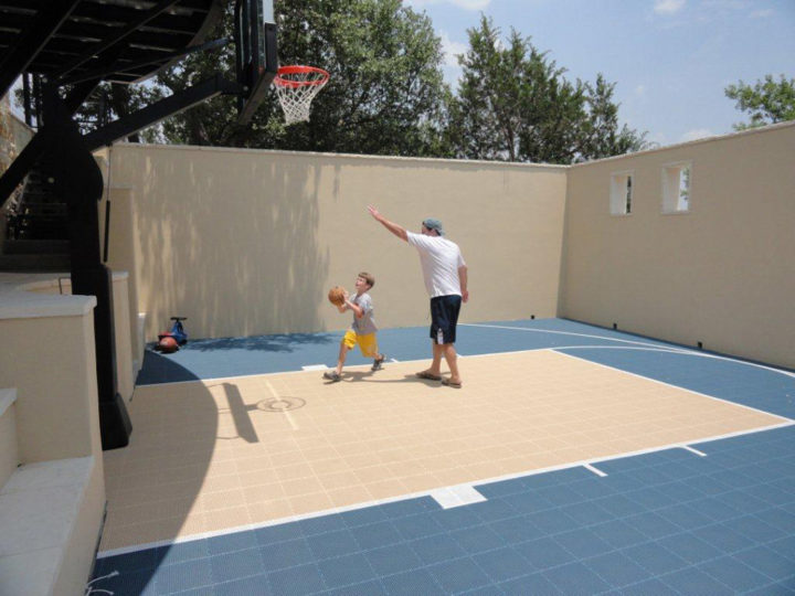 White 25 x 30 | Sport Court Texas